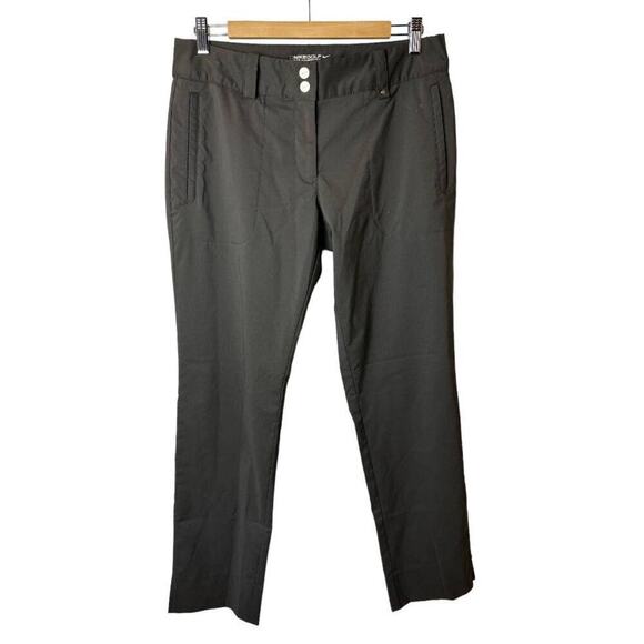 Nike Golf Tour Performance Brown Straight Leg Pants Women's Size 8 - Picture 1 of 5